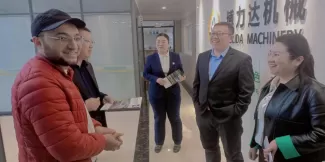 Совместное содействие развитию -- Встреча по обмену между Ассоциацией экспортеров Узбекистана и Shandong Bolida Machinery Co., Ltd.